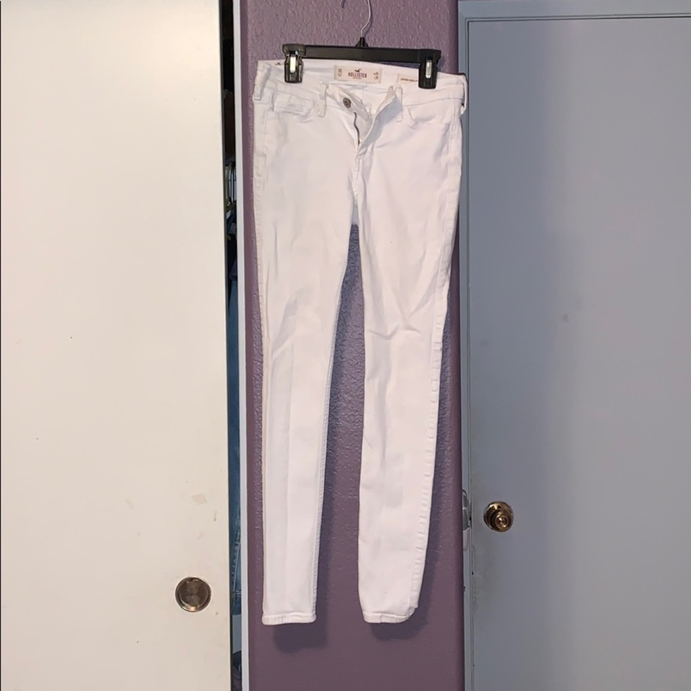 White Hollister jeans